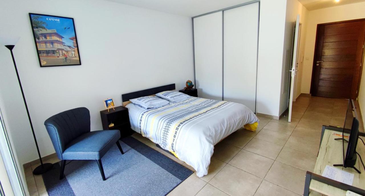 Studio confort avec jardinet Remire-Montjoly Extérieur photo